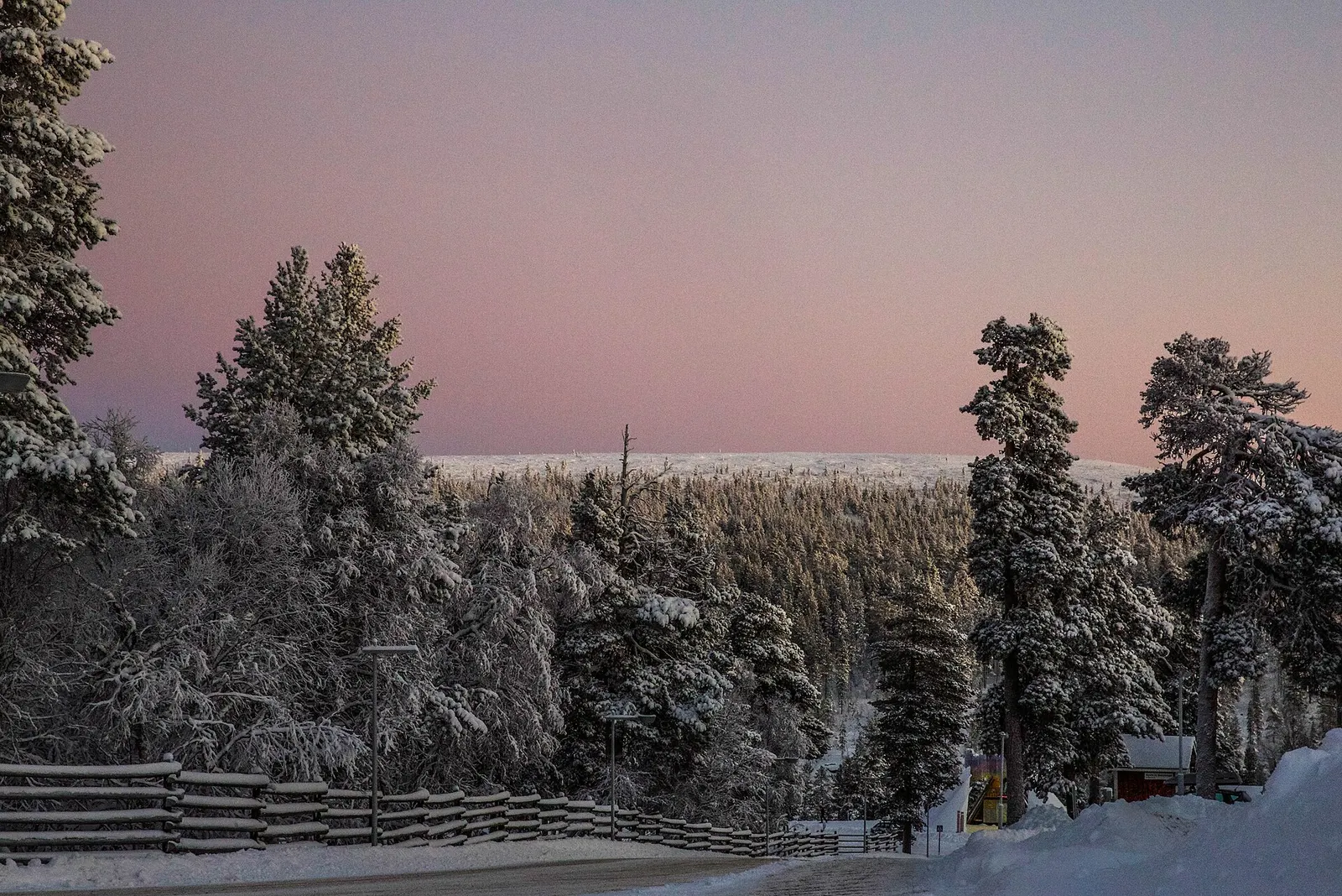 Saariselkä, Finnish Lapland, November 2014